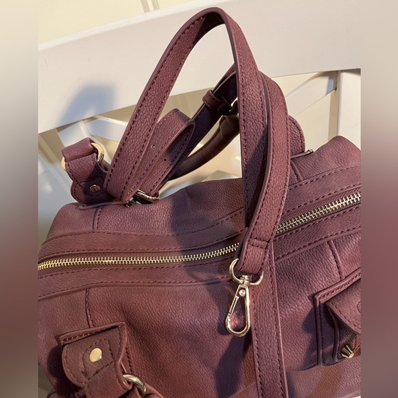Dusty plum Urban Expressions large, functional handbag. - Picture 2 of 5